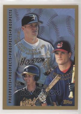 1998 Topps - [Base] #262 - Prospects - Eric Chavez, Russ Johnson, Russell Branyan