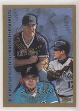 1998 Topps - [Base] #263 - Prospects - John Barnes, Ryan Jackson, Todd Dunwoody