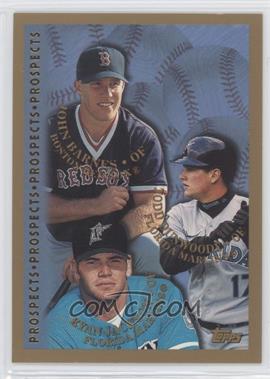 1998 Topps - [Base] #263 - Prospects - John Barnes, Ryan Jackson, Todd Dunwoody