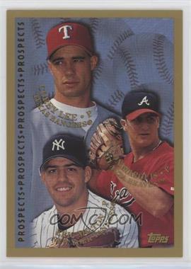 1998 Topps - [Base] #486 - Prospects - Eric Milton, Corey Lee, Jason Marquis