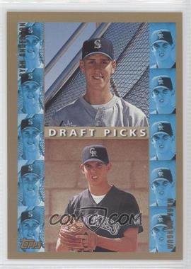 1998 Topps - [Base] #491 - Draft Picks - Ryan Anderson, Mark Mangum