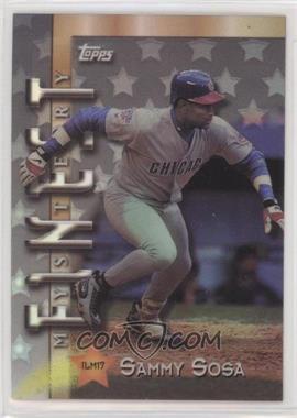 1998 Topps - Interleague Match-Ups Mystery Finest - Refractors #ILM17 - Sammy Sosa, Frank Thomas, Mark Grace, Albert Belle [EX to NM]