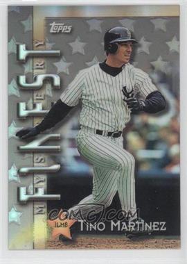 1998 Topps - Interleague Match-Ups Mystery Finest - Refractors #ILM8 - Tino Martinez, Todd Hundley, Derek Jeter, John Olerud