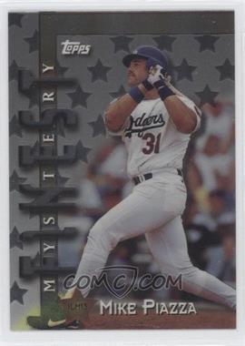 1998 Topps - Interleague Match-Ups Mystery Finest #ILM13 - Mike Piazza, Jim Edmonds, Eric Karros, Tim Salmon