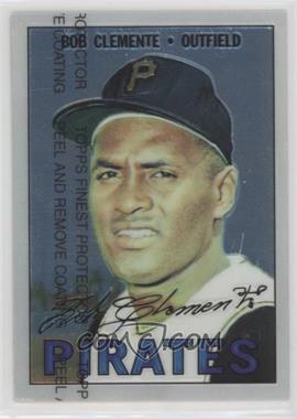 1998 Topps - Roberto Clemente Reprints - Finest #13 - Roberto Clemente (1967 Topps) [EX to NM]