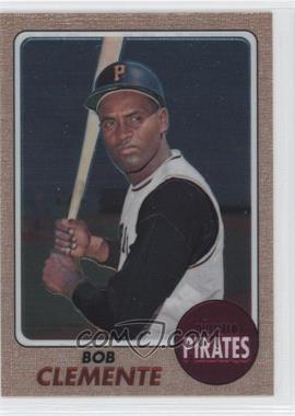 1998 Topps - Roberto Clemente Reprints - Finest #14 - Roberto Clemente (1968 Topps)