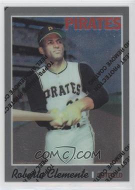 1998 Topps - Roberto Clemente Reprints - Finest #16 - Roberto Clemente (1970 Topps)