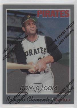 1998 Topps - Roberto Clemente Reprints - Finest #16 - Roberto Clemente (1970 Topps)