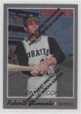 1998 Topps - Roberto Clemente Reprints - Finest #16 - Roberto Clemente (1970 Topps)