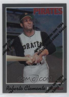 1998 Topps - Roberto Clemente Reprints - Finest #16 - Roberto Clemente (1970 Topps)