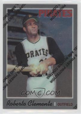 1998 Topps - Roberto Clemente Reprints - Finest #16 - Roberto Clemente (1970 Topps)