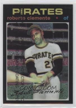 1998 Topps - Roberto Clemente Reprints - Finest #17 - Roberto Clemente (1971 Topps)