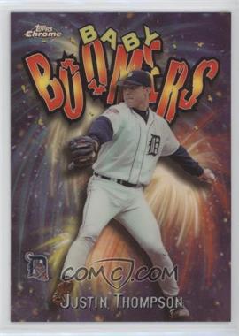 1998 Topps Chrome - Baby Boomers - Refractor #BB14 - Justin Thompson