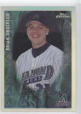 1998 Topps Chrome - [Base] - Refractor #496 - Brian Anderson