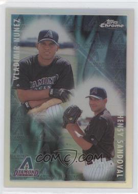 1998 Topps Chrome - [Base] - Refractor #498 - Vladimir Nunez, Jhensy Sandoval