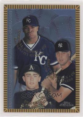 1998 Topps Chrome - [Base] #255 - Prospects - Ben Grieve, Dermal Brown, Brian Buchanan