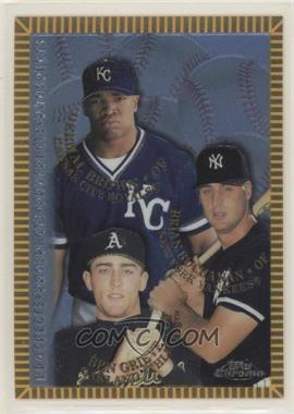 1998 Topps Chrome - [Base] #255 - Prospects - Ben Grieve, Dermal Brown, Brian Buchanan