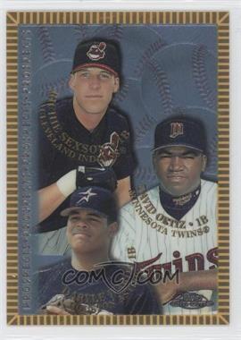1998 Topps Chrome - [Base] #257 - Prospects - Richie Sexson, David Ortiz, Daryle Ward