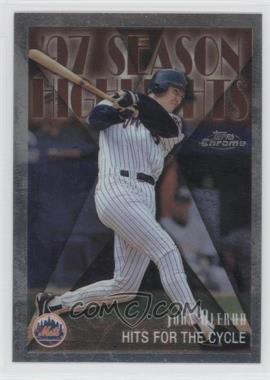 1998 Topps Chrome - [Base] #477 - Season Highlights - John Olerud