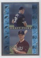 Draft Picks - John Curtice, Michael Cuddyer [Good to VG‑EX]