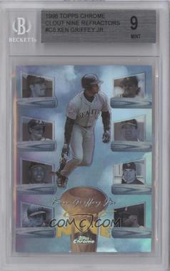 1998 Topps Chrome - Clout Nine - Refractor #C8 - Ken Griffey Jr. [BGS 9 MINT]