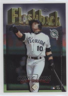 1998 Topps Chrome - Flashback #FB8 - Gary Sheffield