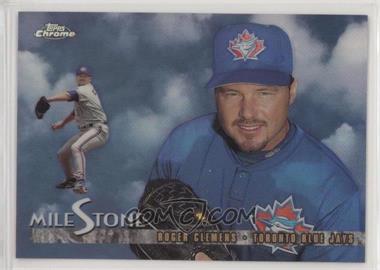 1998 Topps Chrome - Milestone - Refractor #MS2 - Roger Clemens