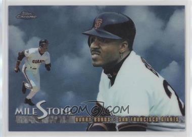 1998 Topps Chrome - Milestone #MS1 - Barry Bonds