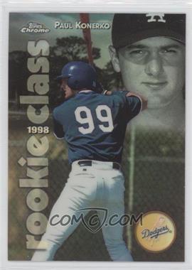 1998 Topps Chrome - Rookie Class - Refractor #R4 - Paul Konerko