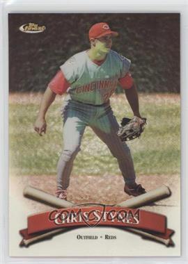 1998 Topps Finest - [Base] - No Protector Refractors #121 - Chris Stynes