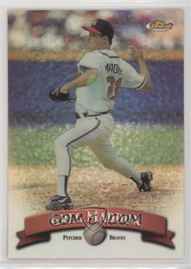 1998 Topps Finest - [Base] - No Protector Refractors #16 - Greg Maddux