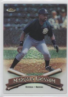 1998 Topps Finest - [Base] - No Protector Refractors #226 - Marquis Grissom