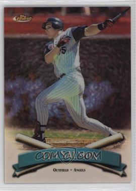 1998 Topps Finest - [Base] - No Protector Refractors #97 - Tim Salmon