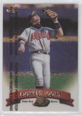 1998 Topps Finest - [Base] - Refractor #242 - Chipper Jones