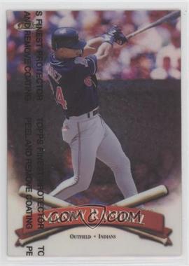 1998 Topps Finest - [Base] - Refractor #244 - Manny Ramirez