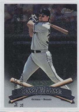 1998 Topps Finest - [Base] #1 - Larry Walker