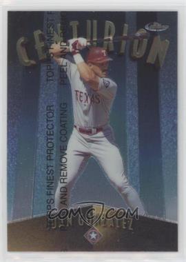 1998 Topps Finest - Centurions #C9 - Juan Gonzalez /500