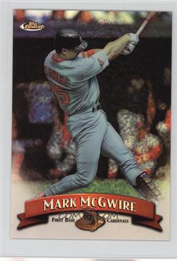 1998 Topps Finest - Jumbo - Refractor #1R.1 - Mark McGwire [Noted]