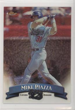 1998 Topps Finest - Jumbo - Refractor #4R.2 - Mike Piazza [Good to VG‑EX]