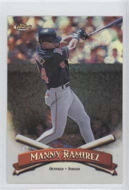 1998 Topps Finest - Jumbo - Refractor #5R.1 - Manny Ramirez