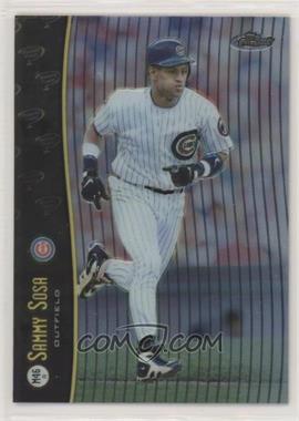 1998 Topps Finest - Mystery Finest Series 1 - Incorrectly Labeled Refractor #M46R - Sammy Sosa, Tino Martinez