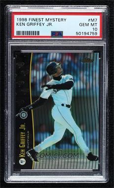 1998 Topps Finest - Mystery Finest Series 1 #M7 - Ken Griffey Jr. [PSA 10 GEM MT]