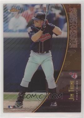 1998 Topps Finest - Mystery Finest Series 2 - Refractor #M24 - Jim Thome, Mo Vaughn