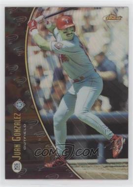 1998 Topps Finest - Mystery Finest Series 2 - Refractor #M26 - Juan Gonzalez, Ben Grieve