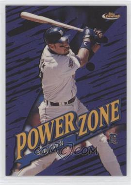 1998 Topps Finest - Power Zone #P14 - Tony Clark