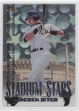 1998 Topps Finest - Stadium Stars #SS7 - Derek Jeter