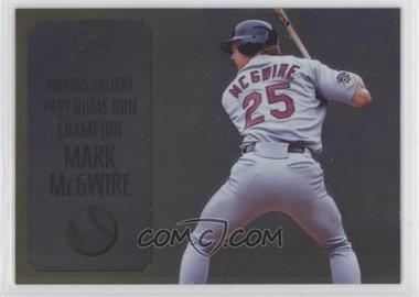 1998 Topps Gallery - Awards Gallery #AG 9 - Mark McGwire