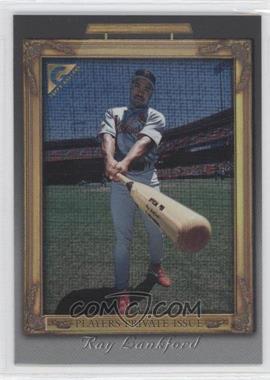 1998 Topps Gallery - [Base] - Players Private Issue #PPI 52 - Permanent Collection - Ray Lankford /250