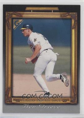 1998 Topps Gallery - Baseball Auction - 50 Points #_BEGR - Ben Grieve [EX to NM]