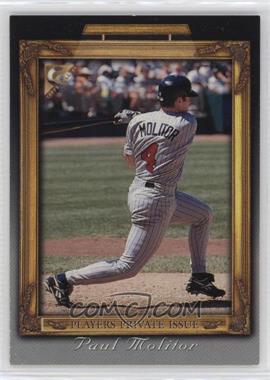 1998 Topps Gallery - Baseball Auction - 75 Points #_PAMO - Paul Molitor